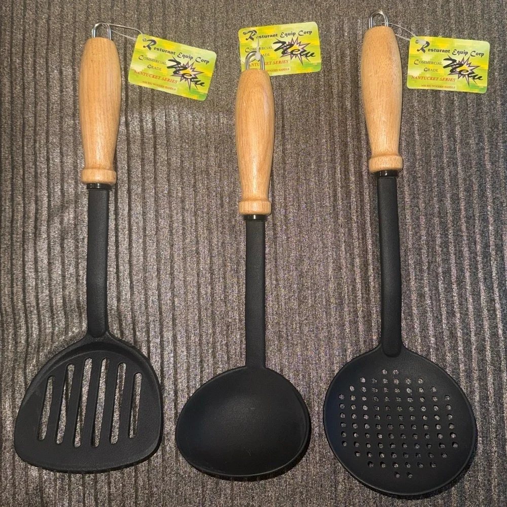 3 Kitchen Utensils Restaurant Equip Corp Commercial Grade Nantucket Series